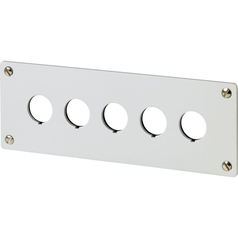 Eaton - Einbauplatte für Befehlsgeräte Einbautableau M22-E5 f. NOT-AUS-Taster