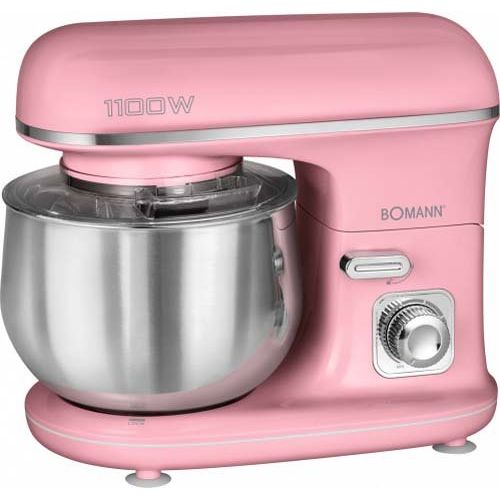 Bomann DA - Küchenmaschine Knetmaschine KM6030CB pink 5L  − 1 Stück