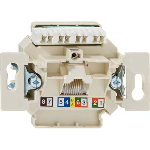 Rutenbeck - Kommunikationsanschlussdose Kupfer Cat.6-Anschlussdose UAEClassEAiso8UUp0mK − 10 Stück by Rutenbeck
