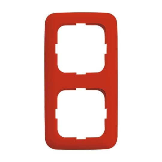 Busch-Jaeger - Abdeckrahmen 2512-217-101 rot RAL3020
