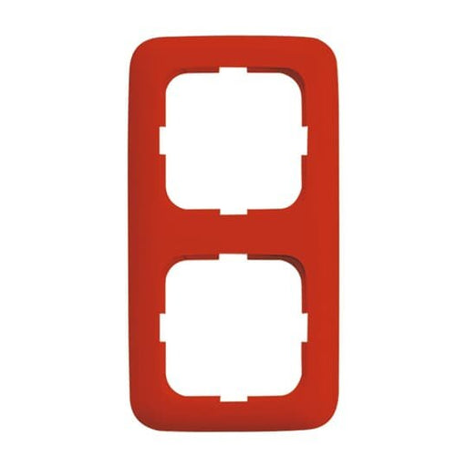 Busch-Jaeger - Abdeckrahmen Abdeckrahmen 2512-217-101 rot RAL3020 − 1 Stück by Busch-Jaeger
