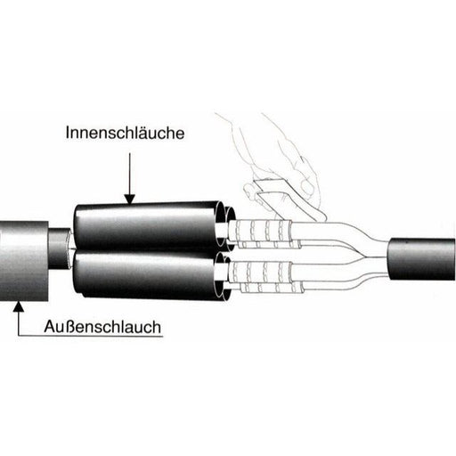 Cimco Werkzeuge - Schrumpfschlauch Schrumpf-Muffe 1,5-6/3 184060