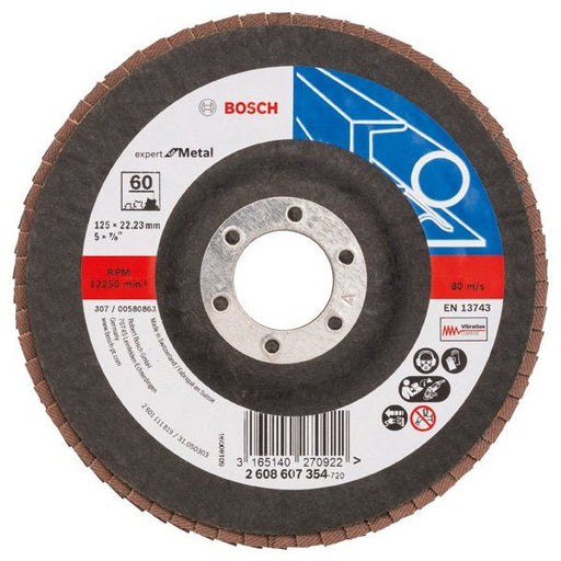 Bosch - Trenn-/Schleifscheibe Fächerschleifscheibe X551 2608607354 Expert for Metal