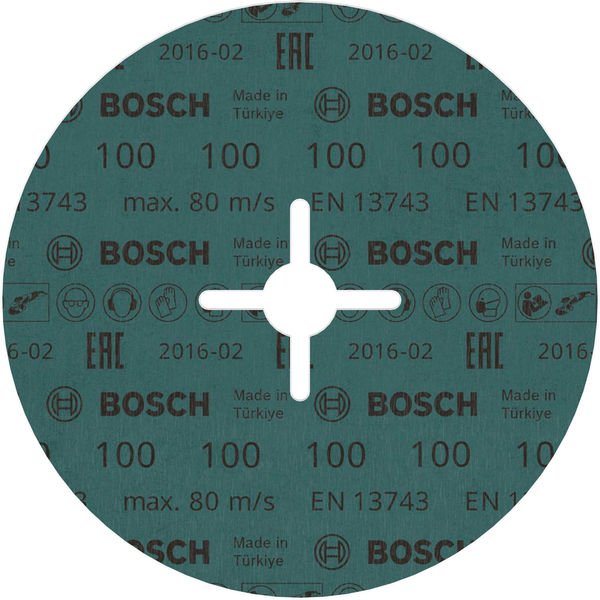 Bosch - Trenn-/Schleifscheibe PRO R574 Fiberscheibe, 2608606744 180 mm, G100