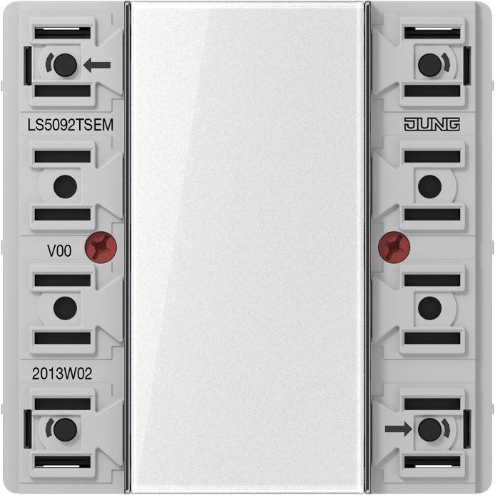 Jung - Bussystem-Tastsensor Tastsensor-Erweiter.modul LS 5092 TSEM Universal, 2fach − 1 Stück
