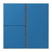 Jung - Abdeckung/Bedienelement für Installationsschalterprogramme Tastensatz 3fach LC 403 TSA 211 bleu ceruleen 31