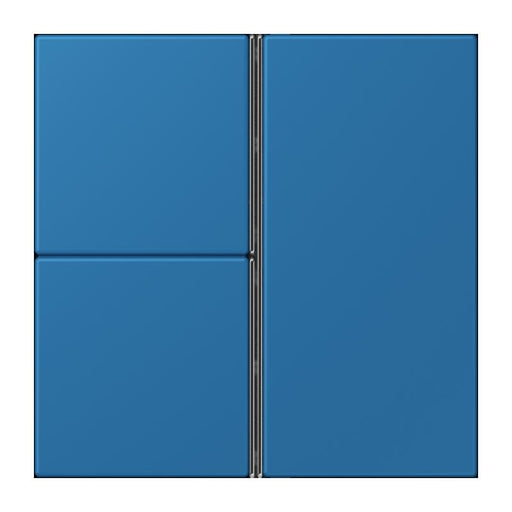 Jung - Abdeckung/Bedienelement für Installationsschalterprogramme Tastensatz 3fach LC 403 TSA 211 bleu ceruleen 31