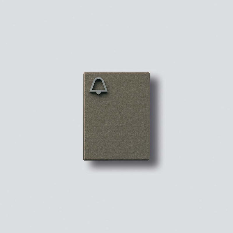Siedle&Söhne - Zubehör/Ersatzteile für Türkommunikation Klingeltaste Bernst-Glim 200029942-00 mit Glockensymbol