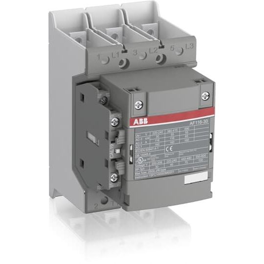 ABB Stotz S&J - Leistungsschütz zum Schalten von Wechselstrom Schütz AF116-30-11B-13 100-250V 50/60Hz/DC