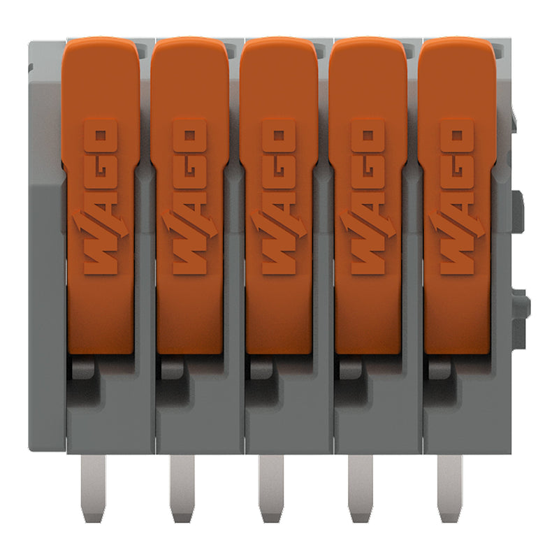 WAGO - Leiterplattenklemme 2601-3105 1,5mm²,gr − 100 Stück