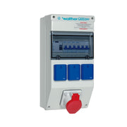 Walther Werke - CEE-Steckdosen-Kombination (IEC 60309) Steckdosekombination 6980107 Kunststoff, 40A
