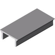 Item - Schutzkappe/Abdeckung für Stiel/Profilschiene Abdeckprofil 0.0.452.03 Stück a 2000mm