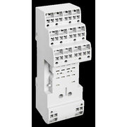 ABB Stotz S&J - Relaissockel Push in-Sockel für CR-M CR-M4LP mit 4 Wechslern − 10 Stück
