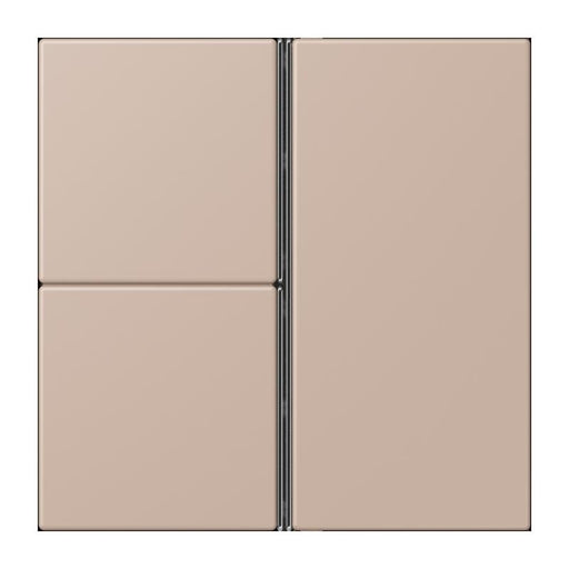 Jung - Abdeckung/Bedienelement für Installationsschalterprogramme Tastensatz 3fach LC 403 TSA 240 ombre brulee claire