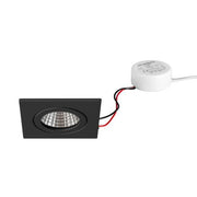 Brumberg Leuchten - Downlight/Strahler/Flutlicht LED-Einbaudownlight 230 V 40376083 3000K, quadr