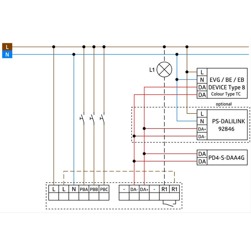 BEG Brück Electronic - Bussystem-Bewegungsmelder Präsenzmelder PD4-M-HCL2-DE