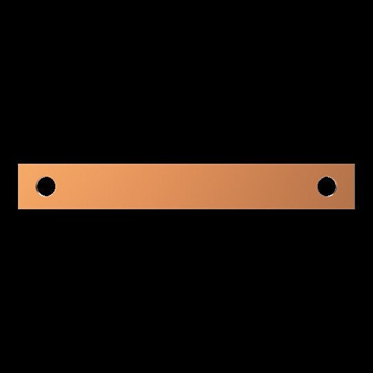 Striebel&John - Sammelschienenverbinder Cu-Verbinder ZX2404 20x5mm V1, Schiene C