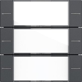 Gira - Bussystem-Tastwippe Wippenset 3-fach BSF 577328 Tastsensor Anthrazit