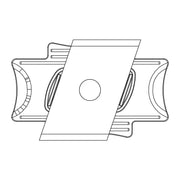 K2 - Photovoltaik-Verbindungs- und Befestigungselement Einlegemutter Aluminium 2000034 mit Montageclip − 200 Stück