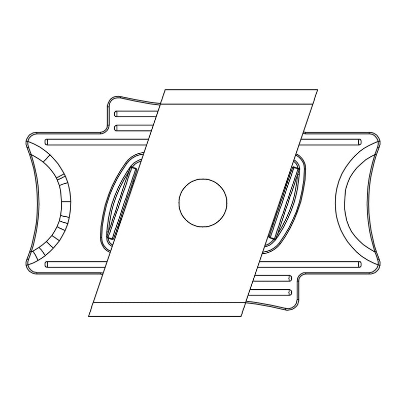 K2 - Photovoltaik-Verbindungs- und Befestigungselement Einlegemutter Aluminium 2000034 mit Montageclip − 200 Stück