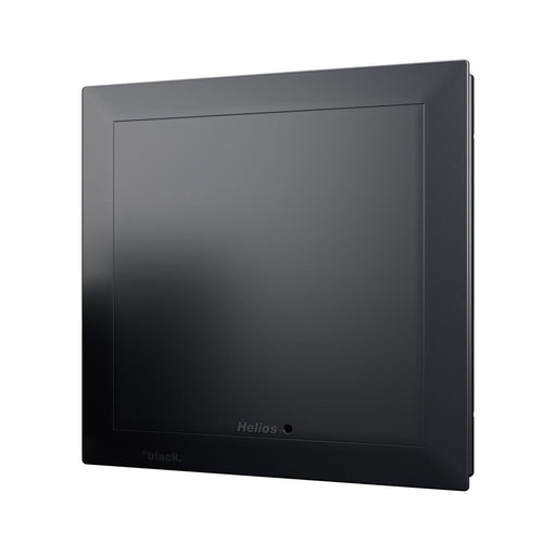 Helios Ventilatoren - Zubehör/Ersatzteile für Ventilatoren Fassadenblende ELS-FB black ohne Filter, schwarz