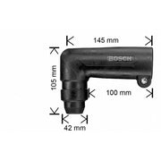 Bosch - Bohrfutter Winkelbohrkopf für leichte 1618580000 Bohrhämmer mit SDS