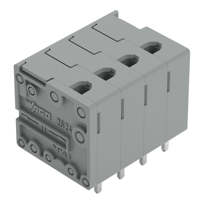 WAGO - Leiterplattenklemme 2624-1104 4mm² − 100 Stück