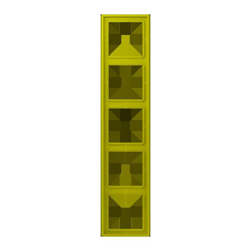 Jung - Abdeckrahmen Rahmen 5-fach LC 985 249 vert olive vif