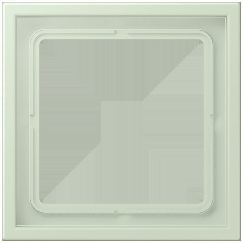 Jung - Abdeckrahmen Rahmen 1-fach LC Z981 BF 218 vert anglais pale