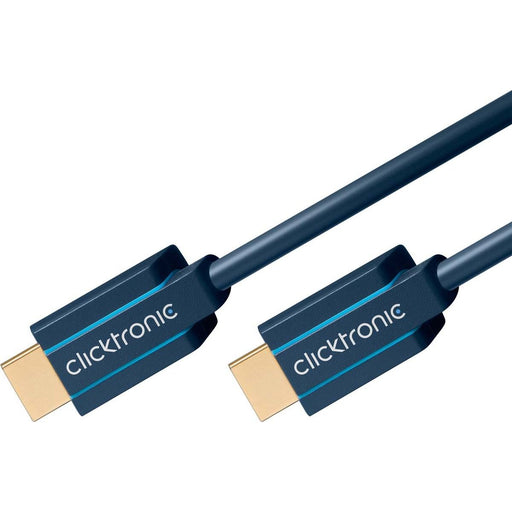 Clicktronic - Konfektioniertes A/V-Kabel HDMI Kabel HighSpeed 70304 3m,Ethernet