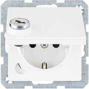 Berker - Steckdose SCHUKO-Steckdose 41636089 polarweiß matt