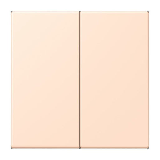 Jung - Abdeckung/Bedienelement für Installationsschalterprogramme Wippe 2fach LC 995 228 rose pale (32091)