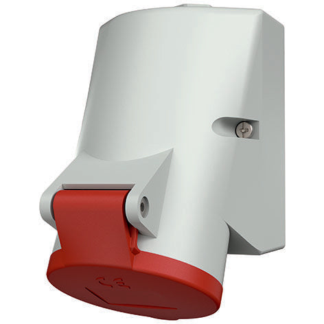 Mennekes - CEE-Steckdose (IEC 60309) Wanddose TwinCONTACT 3331 16A,5p,6h,400V,IP44