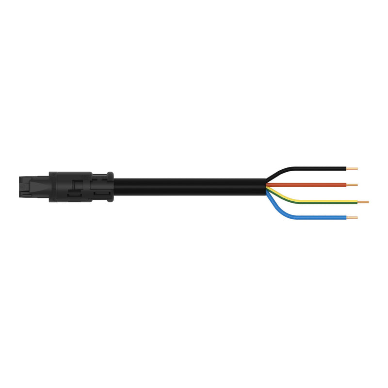 WAGO - Konfektionierte Leitung für steckbare Gebäudeinstallation konfekt. Anschlussleitung 774-9994/106-101 Eca,Buchse