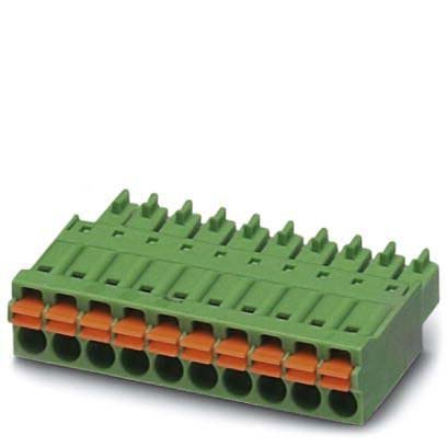 Phoenix Contact - Kabelsteckverbinder für Leiterplattensteckverbinder Leiterplattensteckverb. FMC 1,5/ 2-ST-3,81 8A,160V,2-pol,gn − 250 Stück