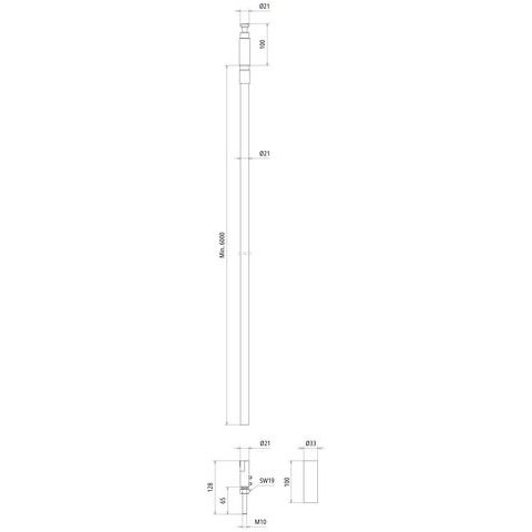 DEHN - Rundleiter/Draht für Blitzschutz HVI light plus Leitung HVI LI PL RIV#819636 6 bis 70m