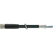 Murrelektronik - Rundsteckverbinder, feldkonfektionierbar (Industriesteckverbinder) M8 Buchse gerundet 7000-08761-6411500