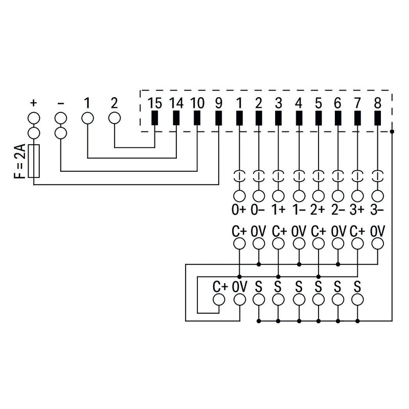 WAGO - Übergabemodul 704-8012 Sub-Min-D