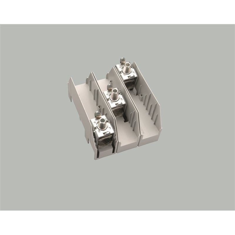 Wöhner - Sammelschienenklemme Anschlußset 01537 3p, ohne Abdeckung