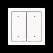 Busch-Jaeger - Abdeckung/Bedienelement für Installationsschalterprogramme Wippe für Elektroniktaster 2570-20-44M 2-fach