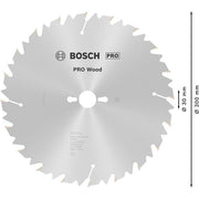 Bosch - Kreissägeblatt PRO Wood Kreissägeblatt, 2608640700 300 x 2.8 x 30 mm
