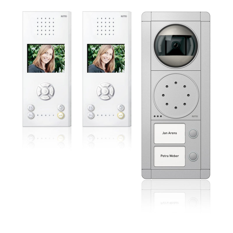Ritto - Türsprech-Set Videoset Freisp. 2WE si/ws RGE1892420