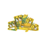 Weidmüller - Schutzleiter-Reihenklemme Klemme A2T 2.5 3C PE PUSH IN, 2.5 mm² − 50 Stück