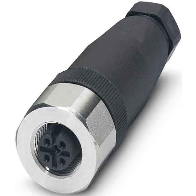 Phoenix Contact - Rundsteckverbinder, feldkonfektionierbar (Industriesteckverbinder) Sensor-/Aktor-Stecker SACC-M12FS- #1553242