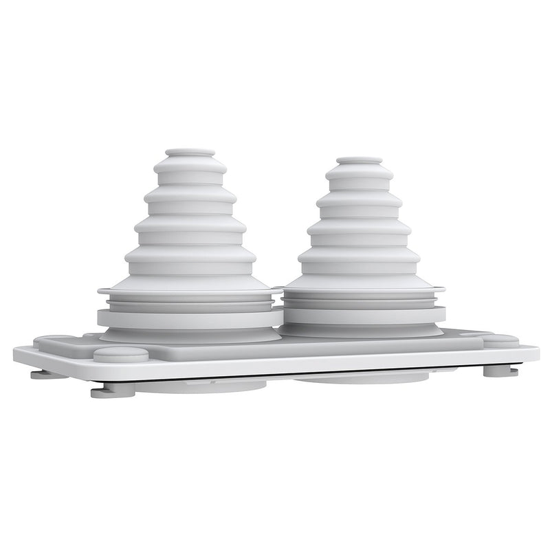 ABN - Einführungsflansch für Kleingehäuse/Schaltschrank Kabeltülle ABNRY06126 2x14-54mm