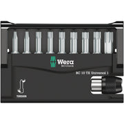 Wera - Bit-Set Bit-Check Torsion 6-rund 056164 Satz 10-tlg