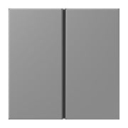 Jung - Abdeckung/Bedienelement für Installationsschalterprogramme Tastensatz 1fach LC 401 TSA 203 gris 31