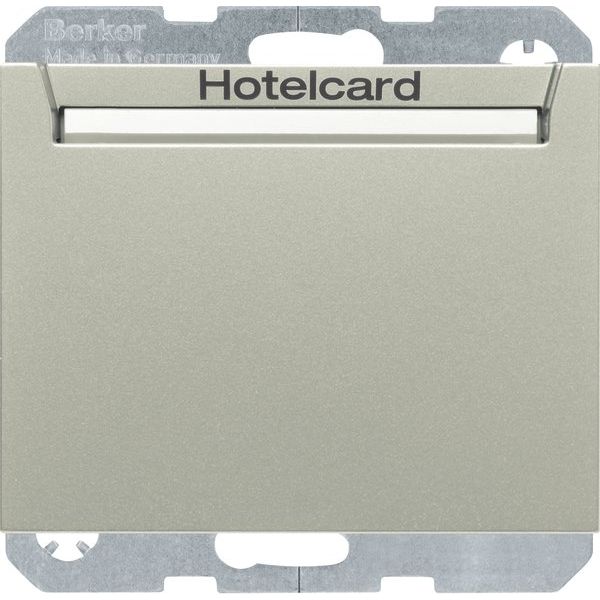 Berker - Taster Relais-Schalter Hotelcard 16417114 edelstahl lackiert