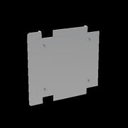 Striebel&John - Abschottung für Zähler-/Verteilereinbau Schottwand horizontal ZX843 1FB Stahlblech