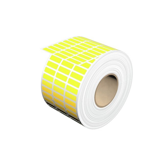 Weidmüller - Kennzeichnungsmaterial Gerätemarkierer, Etikett THM MT30X 18/6 GE 18x6mm gelb